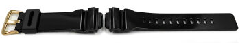 Genuine Casio G-Shock Glossy Black Watch Strap for...