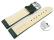 Quick Release Watch Strap Genuine Leather smooth dark green 18mm 20mm 22mm 24mm 26mm