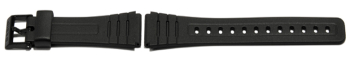 Watch strap Casio for F-105W, F-91W, rubber, black