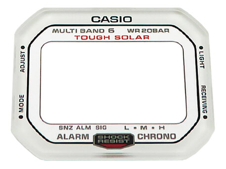 Genuine Casio Watch Glass for GW-M5610RB-4 Crystal