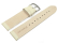 Watch Strap Genuine Italy Leather Soft Padded Cream 12-28 mm