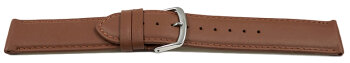 Watch Strap Genuine Italy Leather Soft Padded Brandy 12-28 mm