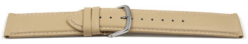 Watch Strap Genuine Italy Leather Soft Padded Vanilla...