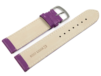 Watch Strap Genuine Italy Leather Soft Padded Dahlia 12-28 mm