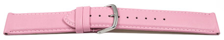 Watch Strap Genuine Italy Leather Soft Padded Pink 12-28 mm
