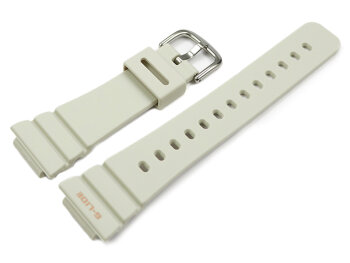 Genuine Casio G-Lide Beige Resin Watch Strap GLX-S5600-7ER