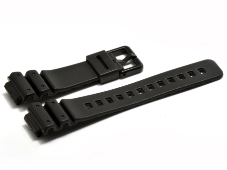 Genuine Casio Black Resin Replacement Watch Strap for...