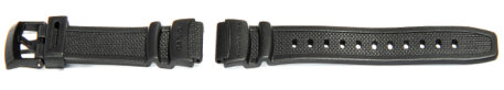 Watch strap Casio for W-93H, rubber, black