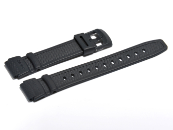 Watch strap Casio for W-93H, rubber, dark blue