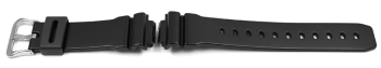 Black Resin Watch Strap Casio for DW-6900PL-1