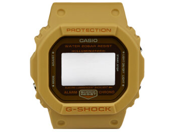 Casio Light Brown Case Assembly DW-5600TB-1 with mineral glass
