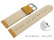 Quick release Watch band genuine leather smooth Nature