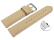 Quick release Watch band genuine leather smooth Vanilla