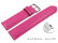 Quick release Watch band genuine leather smooth Raspberry
