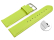 Quick release Watch band genuine leather smooth Limette