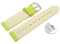 Quick release Watch band genuine leather smooth Limette