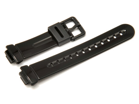 Watch strap Casio f. BG-169A,BG-169R,BGF-120BK,rubber,black