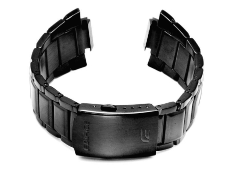 casio black metal strap