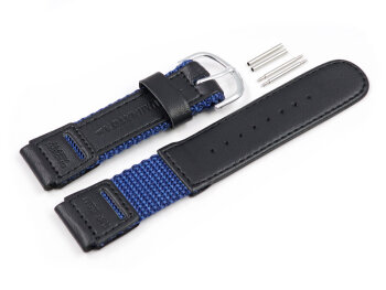 Watch strap Casio for W-94HF-2AVH, Textile/Leather,...
