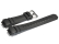 Watch strap Casio for AW-591-2,AW-591-4,rubber, black