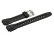 Watch strap Casio for AQF-102W, rubber, black