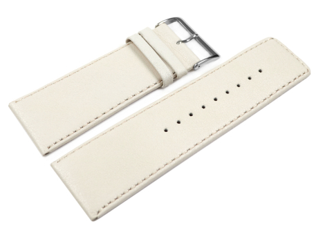 Watch strap genuine leather Sand 30mm