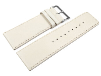 Watch strap genuine leather Sand 30mm