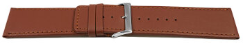 Watch strap genuine leather Brandy 30mm