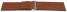 Watch strap genuine leather Brandy 30mm