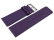 Watch strap genuine leather Eggplant 30mm