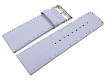 Watch strap genuine leather Lilac 30mm