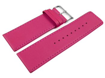 Watch strap genuine leather Raspberry 30mm