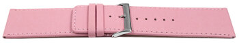 Watch strap genuine leather Pink 30mm