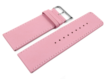 Watch strap genuine leather Pink 30mm