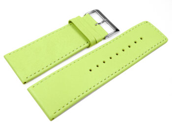 Watch strap genuine leather Limette 30mm