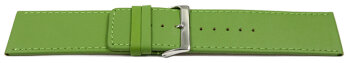 Watch strap genuine leather Apple green 30mm