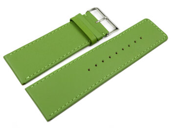 Watch strap genuine leather Apple green 30mm