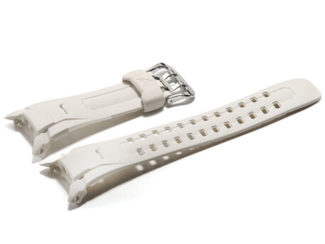 Genuine Casio White Resin Replacement Watch Strap for...