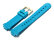 Watch strap Casio f. BG-169R, BG-169R-2,BG-169DB, Rubber, turquoise