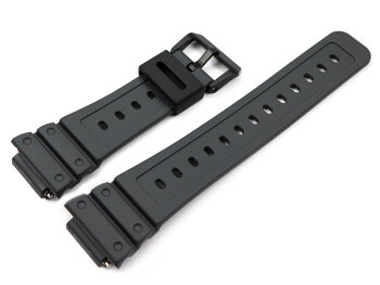 Genuine Casio Dark Grey Resin Watch Strap for GA-2100CA-8A