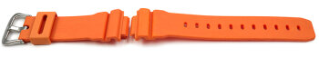 Genuine Casio Orange Resin Watch Strap for DW-5600WS-4