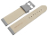 Watch strap soft leather grained light gray 12mm 14mm 16mm 18mm 20mm 22mm