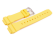 Casio Yellow Resin Replacement Watch strap Casio for G-5600A, G-6900A, GW-6900A, GW-M5600A, DW-6630B