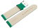 Watch strap soft leather grained green 12mm 14mm 16mm 18mm 20mm 22mm