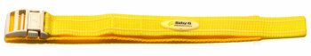 Velcro-Watch strap Casio f. BG-1003AN-9,BG-341,e.g.,Textile,yellow