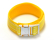 Velcro-Watch strap Casio f. BG-1003AN-9,BG-341,e.g.,Textile,yellow