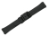 Watch band - rubber - for Swatch - black - 12mm