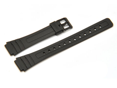 Watch strap Casio f. AW-48H, AW-48HE,rubber,black