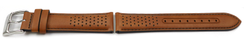 Festina Replacement Brown Leather Watch Band with Dark Stitching for F20561/1 F20561