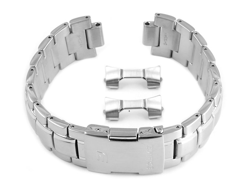 casio stainless steel watch strap